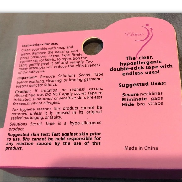 Lingerie Tape Double Sided Clear Clothing Bra Body Adhesive 100 boxes Wholesale - Picture 5 of 6